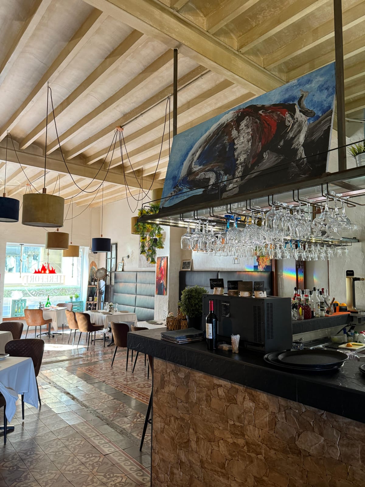 Cozy restaurant on the seaside promenade of Altea!