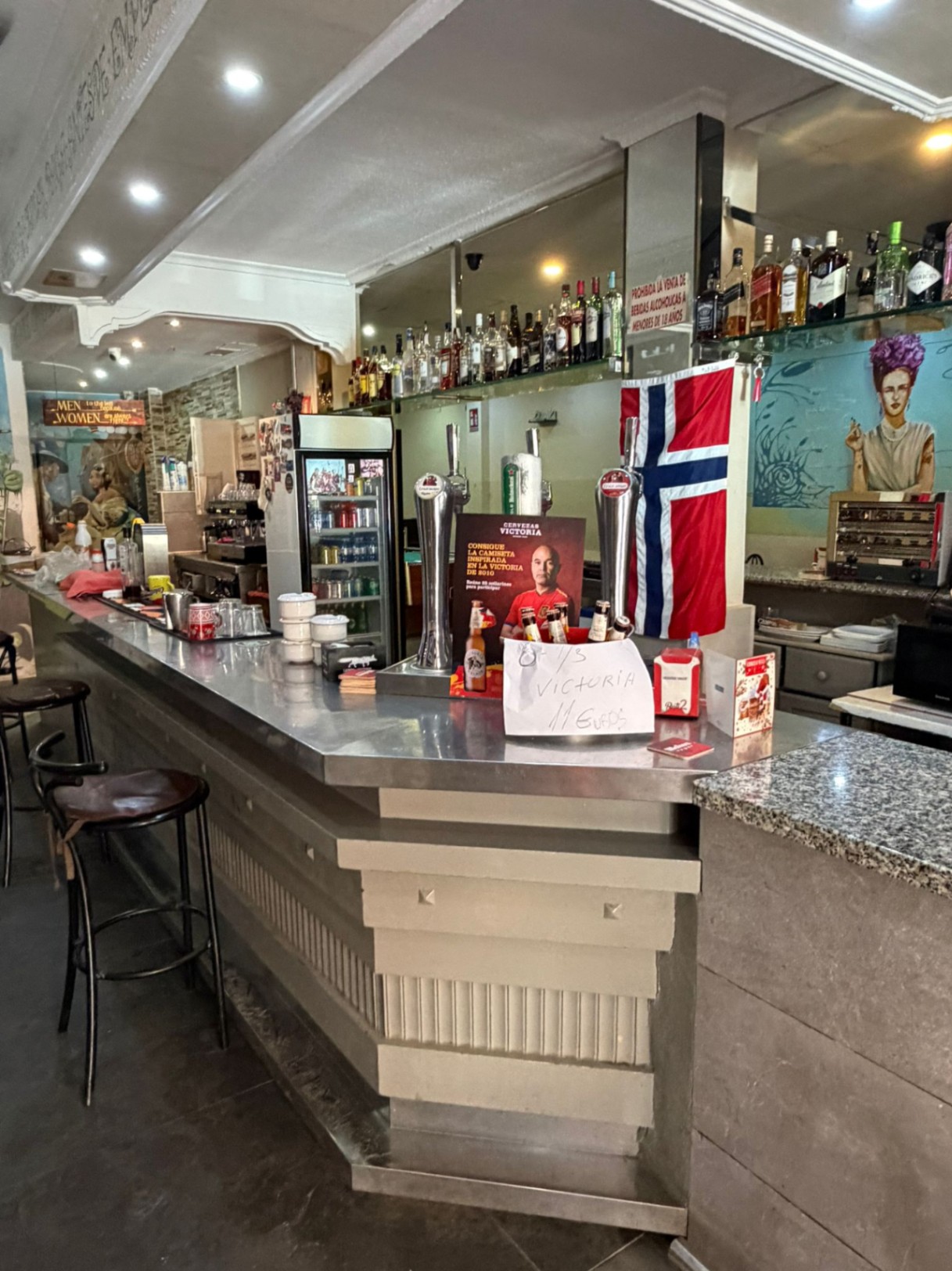A genuine village bar is for transfer in Alfaz del Pi.