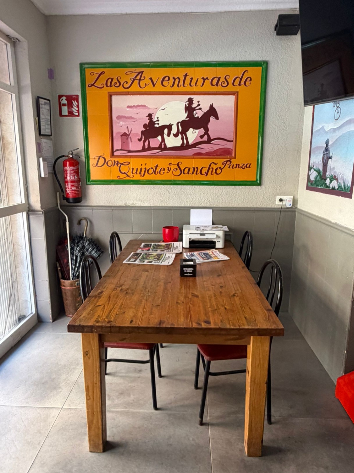 A genuine village bar is for transfer in Alfaz del Pi.
