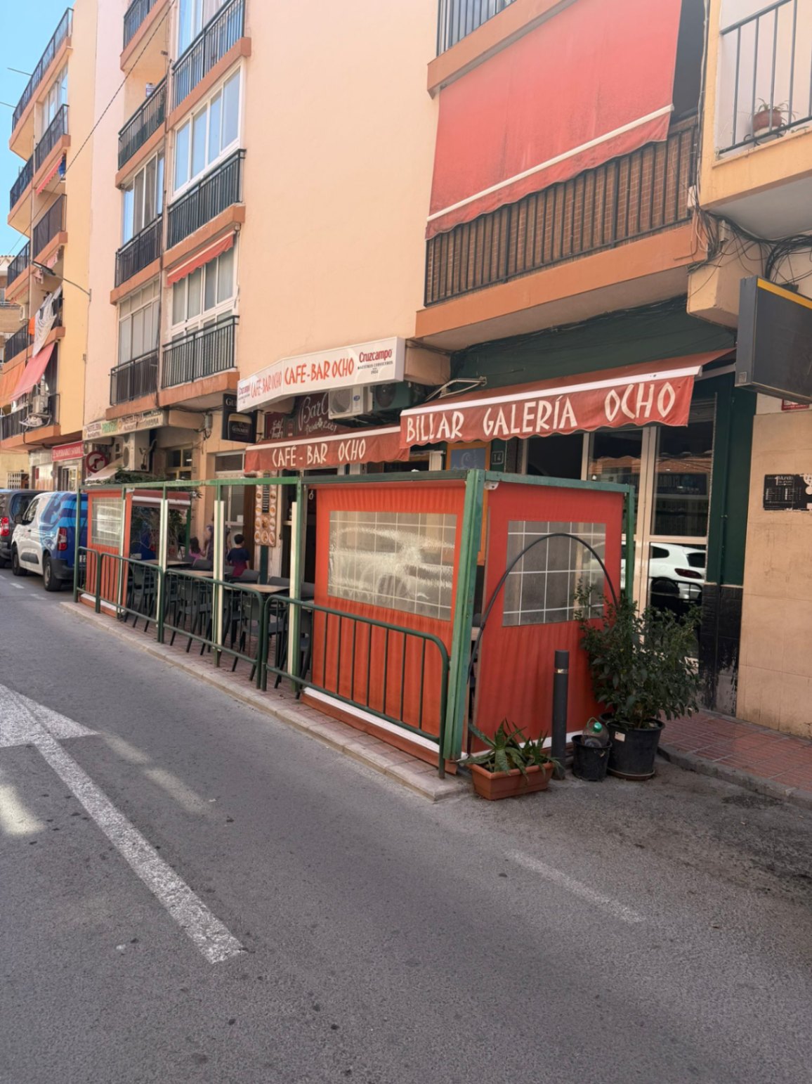 A genuine village bar is for transfer in Alfaz del Pi.