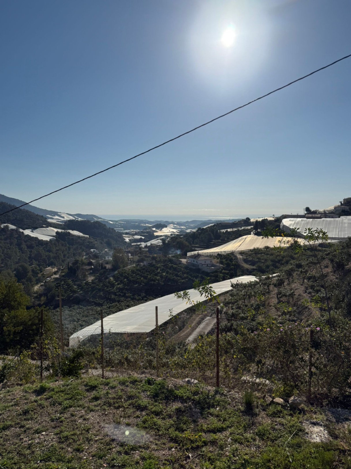 Terreno de 7400 metros en Callosa den Saria con posibilidad de construir hasta 150 m2