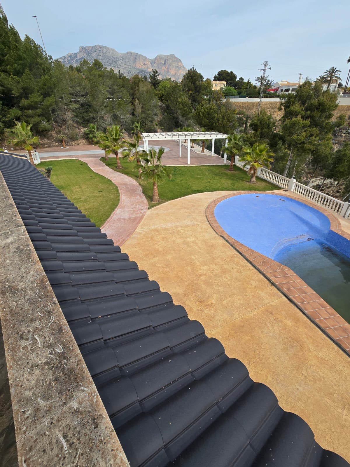 Villa independiente con vistas al mar