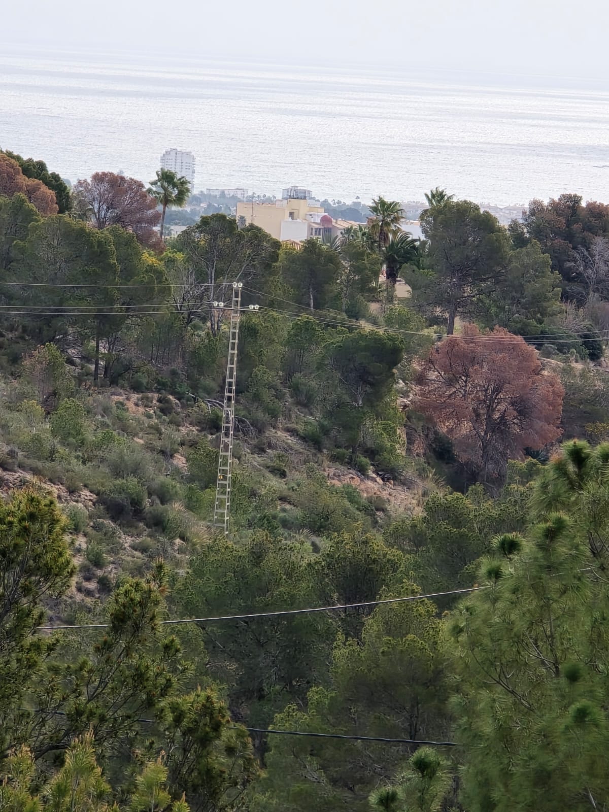 Villa independiente con vistas al mar